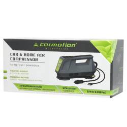 Compresor aer 12V/220V, cu lanterna, stroboscopic, 10bar, 25L/m, digital, autostop, Carmotion 63340 Compresor aer 12V/220V, cu lanterna, stroboscopic, 10bar, 25L/m, digital, autostop, Carmotion 63340