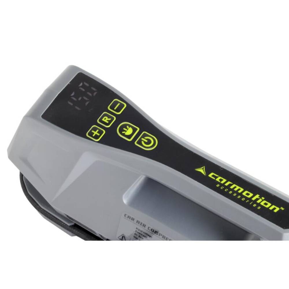 Compresor aer 12V/220V, cu lanterna, stroboscopic, 10bar, 25L/m, digital, autostop, Carmotion 63340