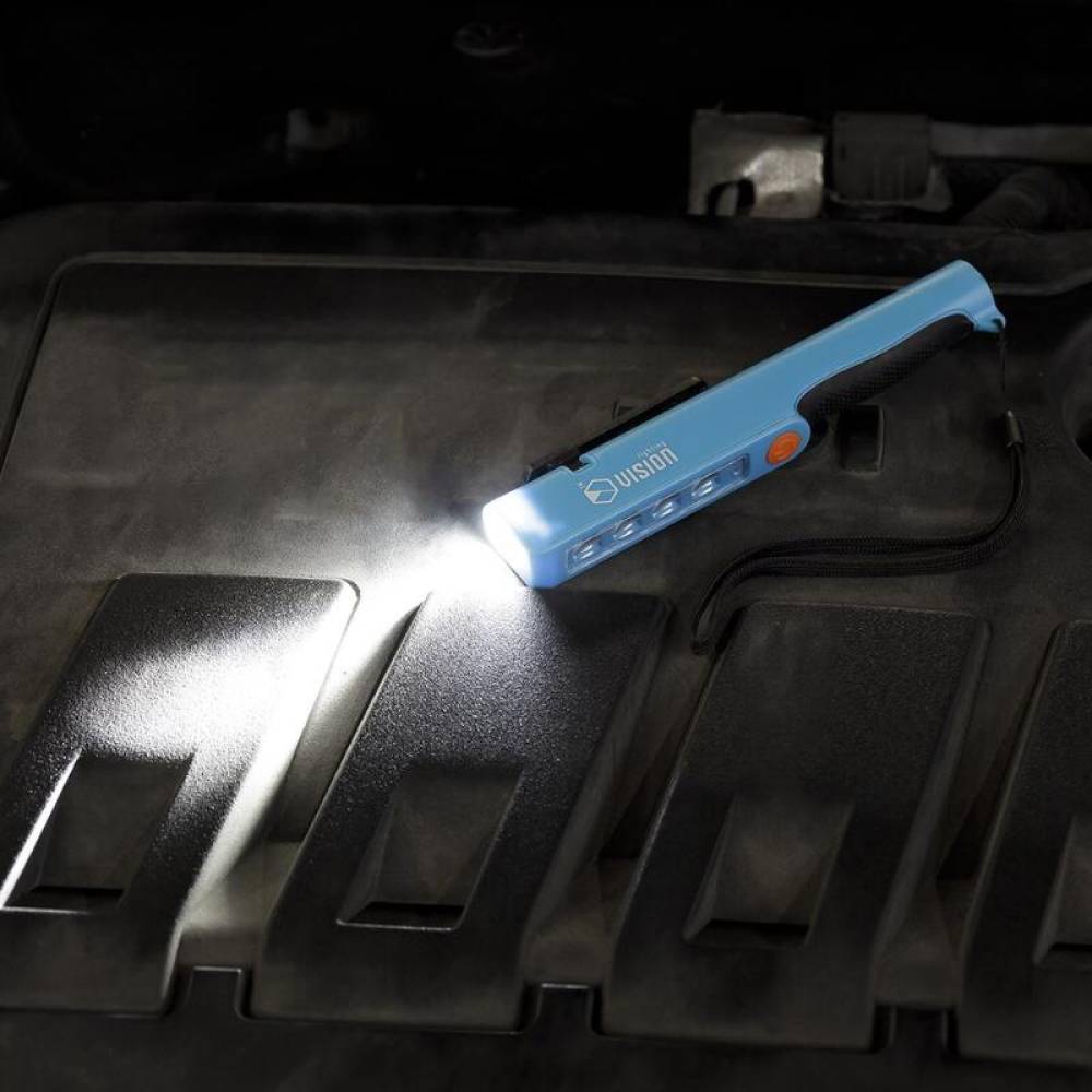 Lanterna Led tip stilou, incarcare USB-C, 220v, 2+2W, 200lm+150lm, 1600mAh, 4h, Carmotion Vision 63312