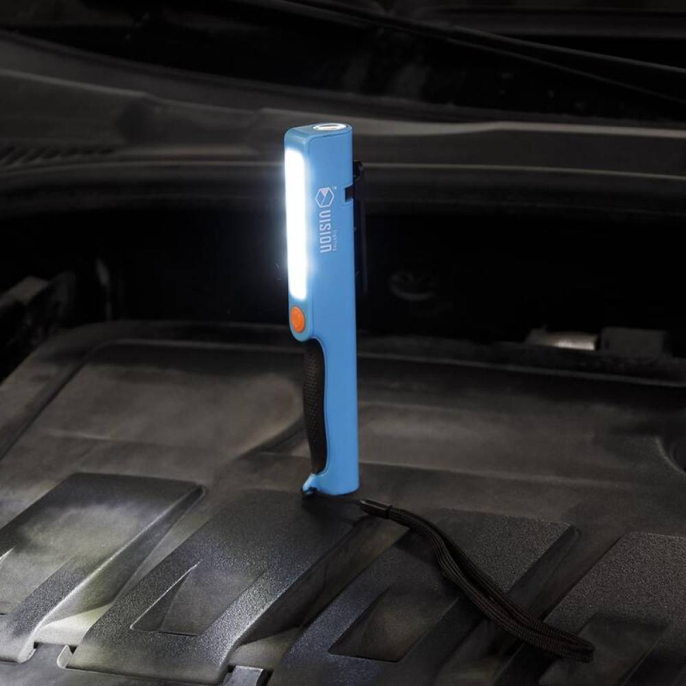 Lanterna Led tip stilou, incarcare USB-C, 220v, 2+2W, 200lm+150lm, 1600mAh, 4h, Carmotion Vision 63312