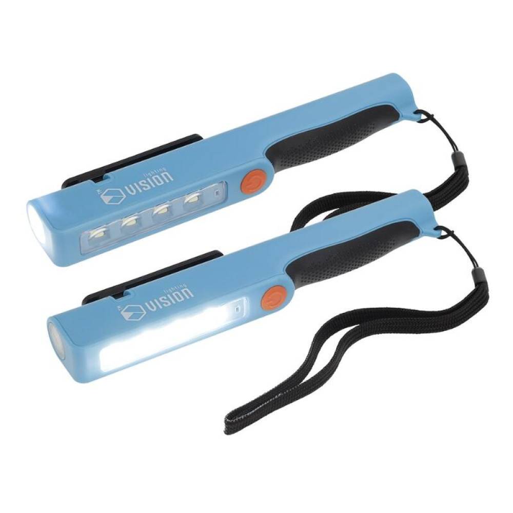 Lanterna Led tip stilou, incarcare USB-C, 220v, 2+2W, 200lm+150lm, 1600mAh, 4h, Carmotion Vision 63312