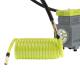 Compresor aer 12V, 10bar, 150psi, 60L/min, 180w, 2 pistoane, furtun spiralat, Carmotion 63341