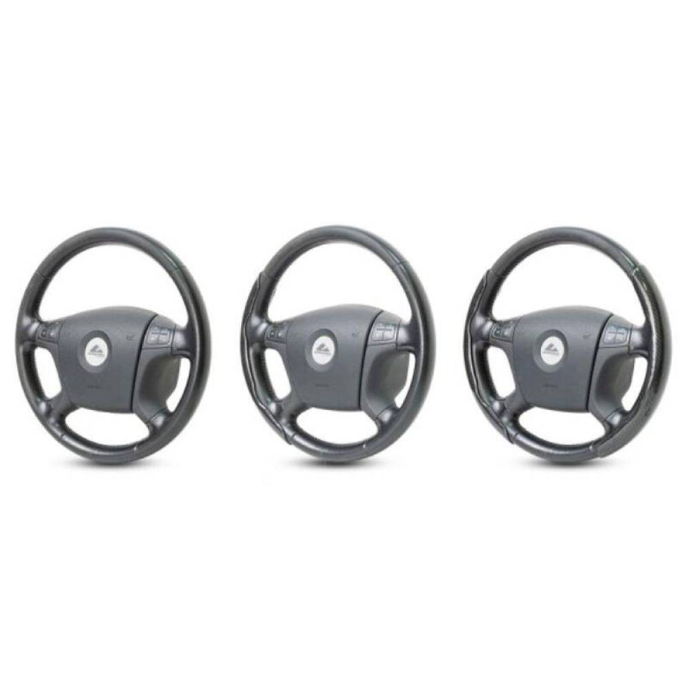 Husa volan 2 segmente, carbon, lucioasa, Automax 2453