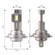 Set 2 becuri, H7 / H18, 2 Led-uri, 12V, 30W, 2710lm, 6000k, AMIO 04712 Set 2 becuri, H7 / H18, 2 Led-uri, 12V, 30W, 2710lm, 6000k, AMIO 04712
