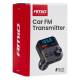 Transmitator FM MP3, 2×USB, QC3, PD36W, 12V-24V, Amio 04647