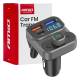 Transmitator FM MP3, 3×USB, QC3, PD36W, 12V-24V, Amio 04649