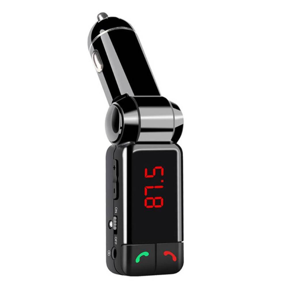 Transmitator FM, MP3, pliabil, 2×USB, 12-24V, 04650 Amio