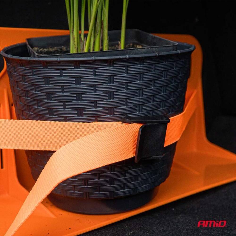 Organizator portbagaj, 11.5x19x14cm, cu velcro, Amio 04769 Organizator portbagaj, 11.5x19x14cm, cu velcro, Amio 04769