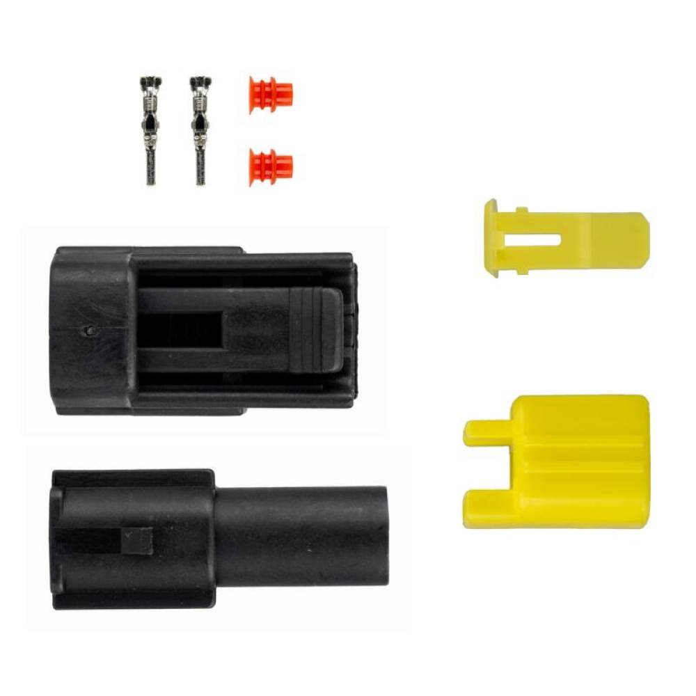 Set mufa conector cu 1 pini, set mama-tata, Econoseal Japan, impermeabila, AMIO 04345