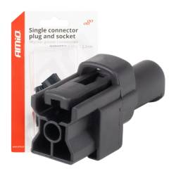 Set mufa conector cu 1 pini, set mama-tata, Econoseal Japan, impermeabila, AMIO 04345