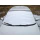 Protectie parbriz exterior, vara-iarna, antiinghet, 100x200cm, cu 2 clapete 25 cm, Carmotion 58552