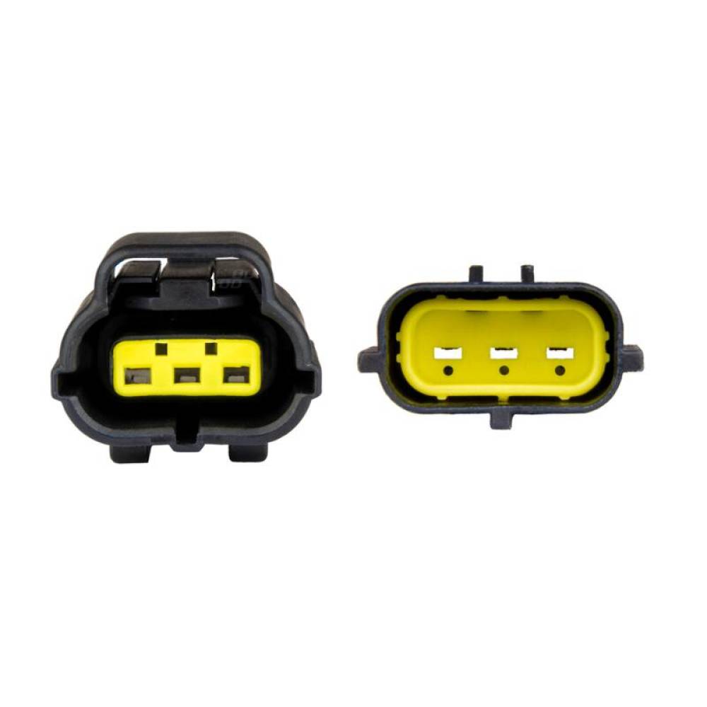 Set mufa conector cu 3 pini, set mama-tata, Econoseal Japan, impermeabila, AMIO 04347