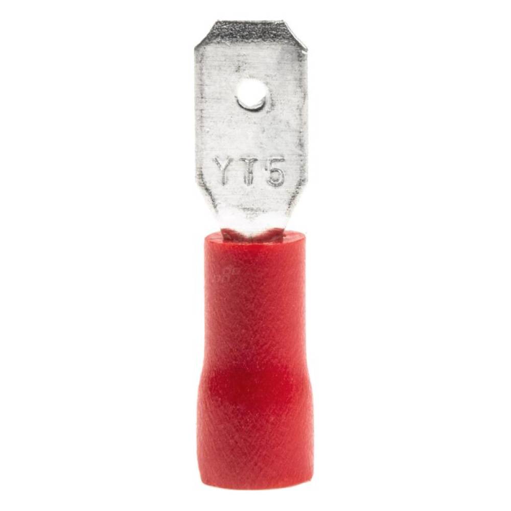Papuci electrici fisa plata tata, 4,75 mm 0,5-1,5 mm2, 10A, set 10 bucati AMIO-03065
