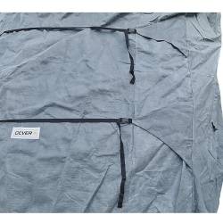 Prelata pentru autorulota 6,2 – 6,6 m, marime L, 660x235x270cm, 4 fermoare, Swiss Drive, COVDH65