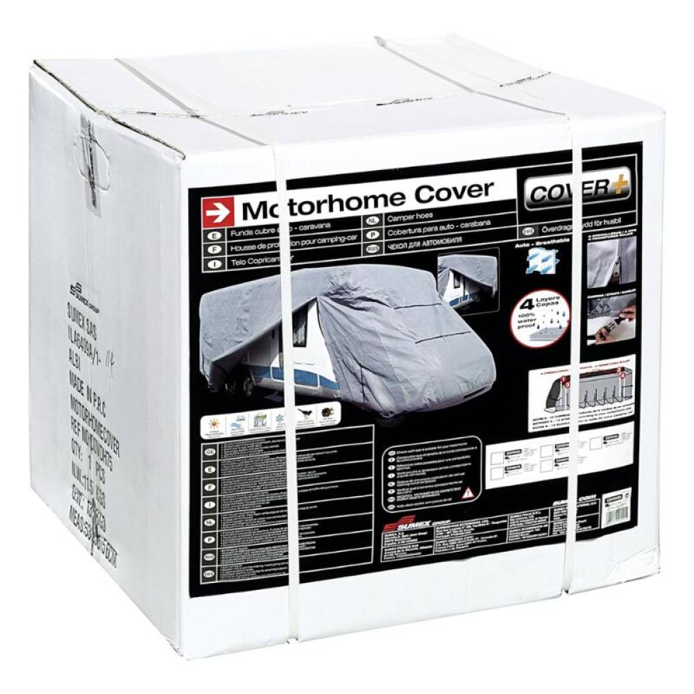 Prelata pentru autorulota 6,2 – 6,6 m, marime L, 660x235x270cm, 4 fermoare, Swiss Drive, COVDH65