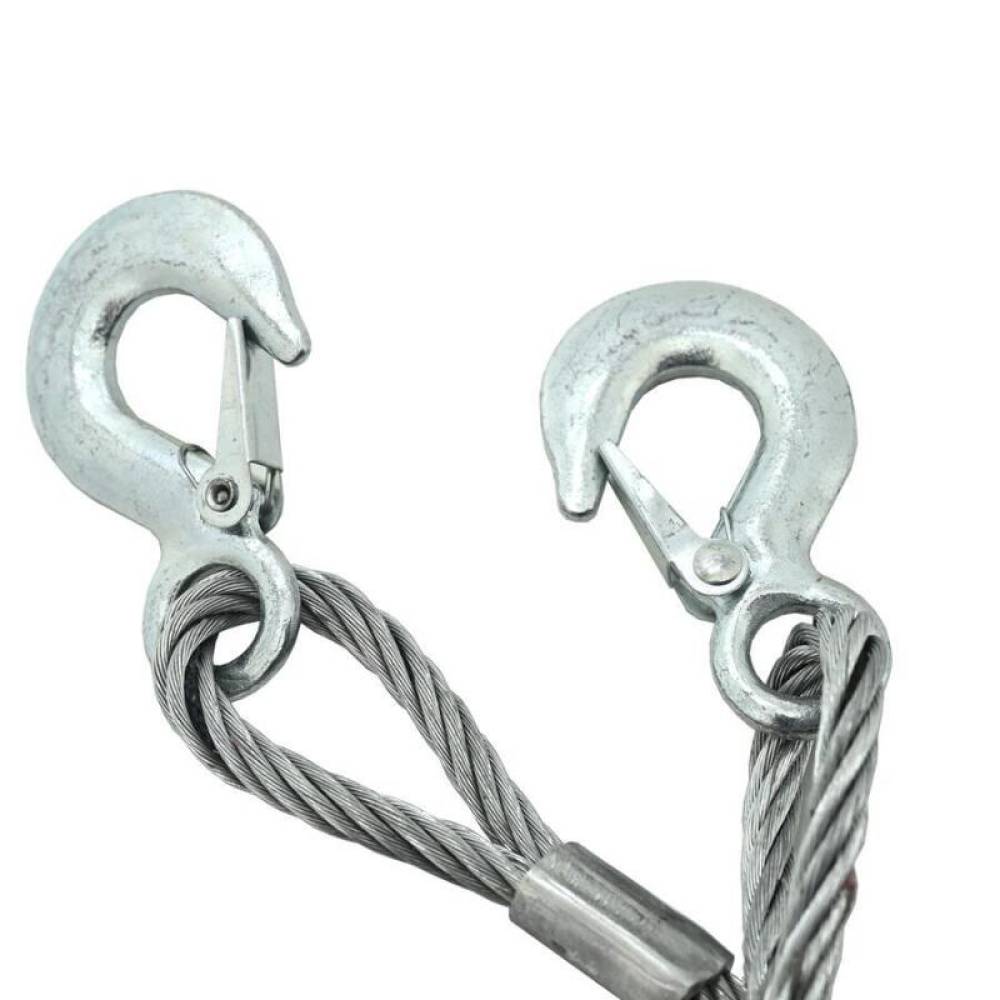 Cablu tractare metal, fi 10mm, 7T, 4m, cu ARC, Compass 01241
