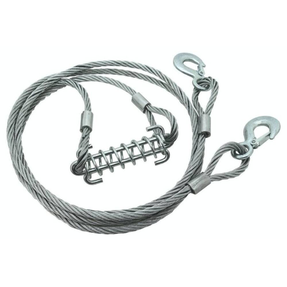 Cablu tractare metal, fi 10mm, 7T, 4m, cu ARC, Compass 01241