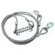 Cablu tractare metal, fi 10mm, 7T, 4m, cu ARC, Compass 01241