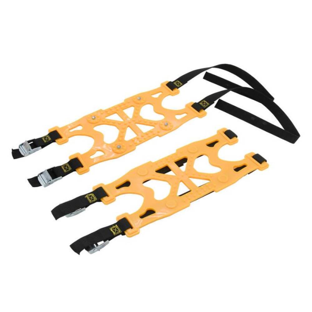 Set 2 lanturi antiderapante, tip banda, fixare cu chinga, 6mm, ELBRUS, Compass 01457