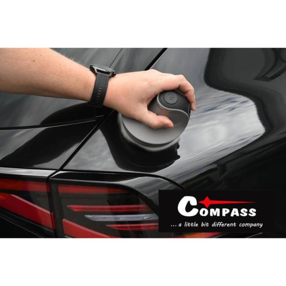 Aparat polisat cu acumulator de 2000mAh, cu razuitor gheata, Compass 07265