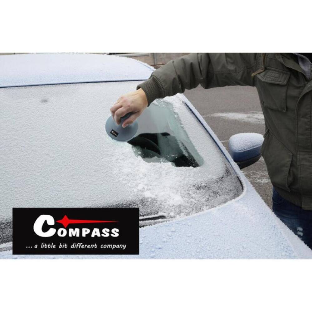 Aparat polisat cu acumulator de 2000mAh, cu razuitor gheata, Compass 07265