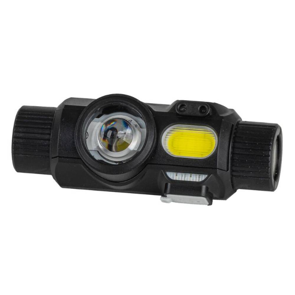 Lanterna cap LED XPG+COB, baterie 1200mAh, senzor miscare, Amio 04662 Lanterna cap LED XPG+COB, baterie 1200mAh, senzor miscare, Amio 04662