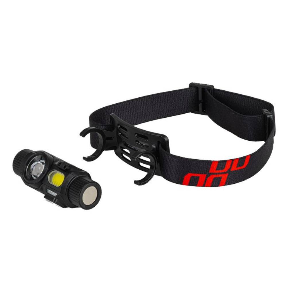 Lanterna cap LED XPG+COB, baterie 1200mAh, senzor miscare, Amio 04662 Lanterna cap LED XPG+COB, baterie 1200mAh, senzor miscare, Amio 04662