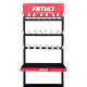 Stand Expozitor pentru produse, cu 3 rafturi si 24 de carlige, Amio 04803