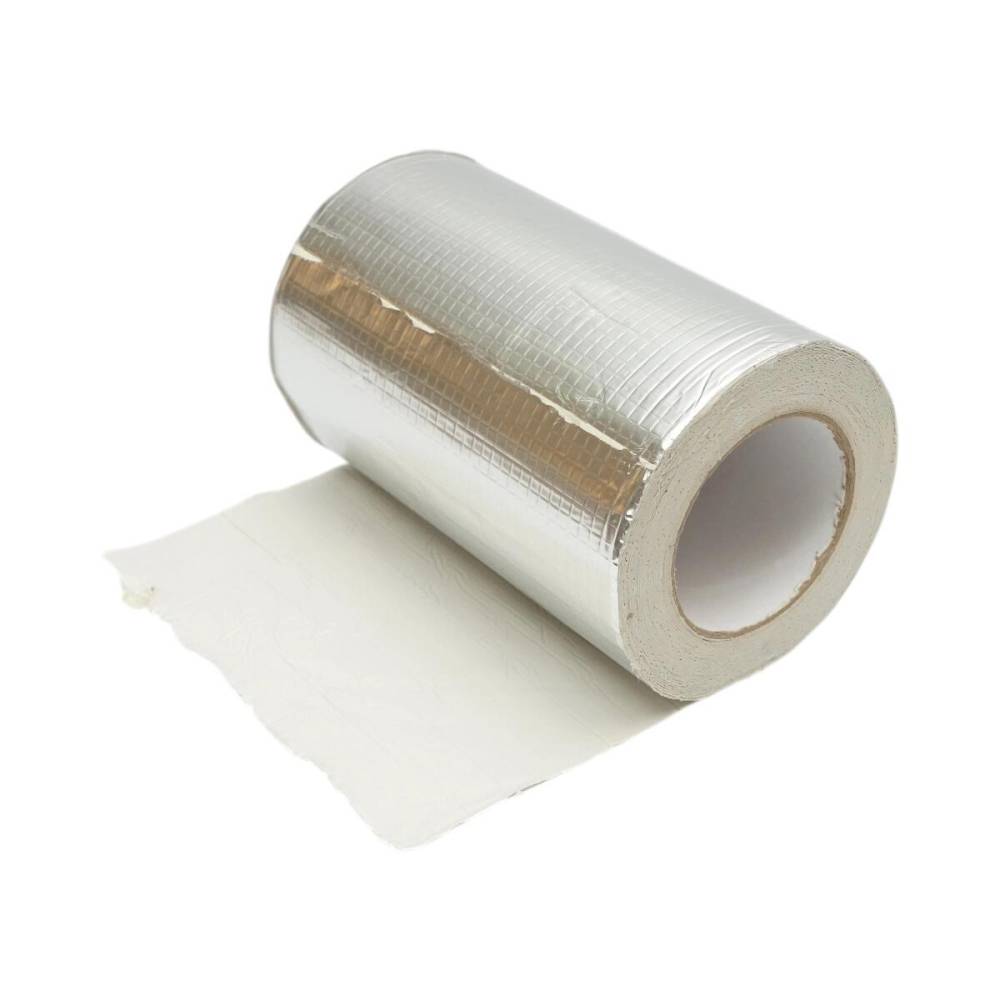 Banda autoadeziva butilica, cu folie de aluminiu, hidroizolanta, acoperis, etc 20cmx10m Breckner Germany BK91212