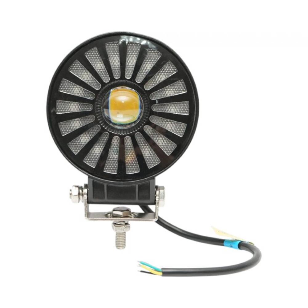 Proiector lucru fi108, 18 Led, cu pozitie, DRL, 9-36W, alb, rosu galben, 91018, UR82