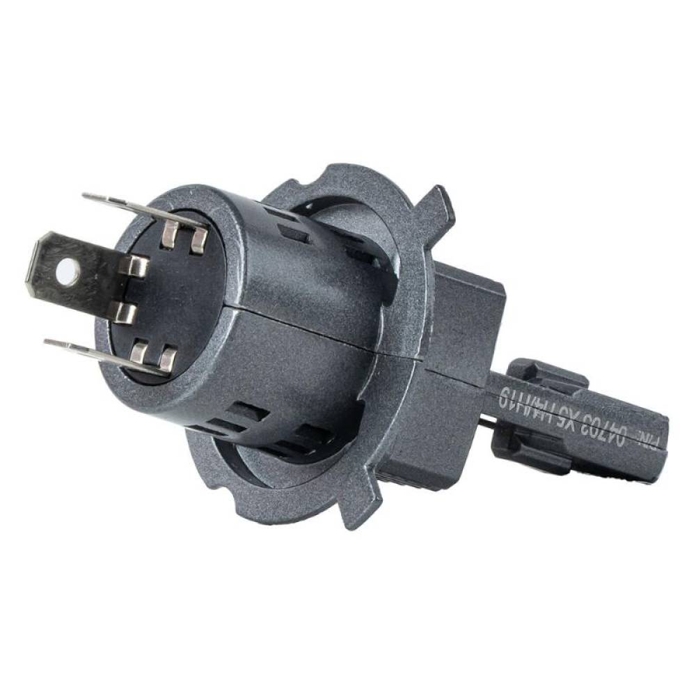 Set 2 becuri H4-H19 LED, 54-58W, 12V-24V, 4700 lm, 6000k, Canbus, Series F25 Amio 04703