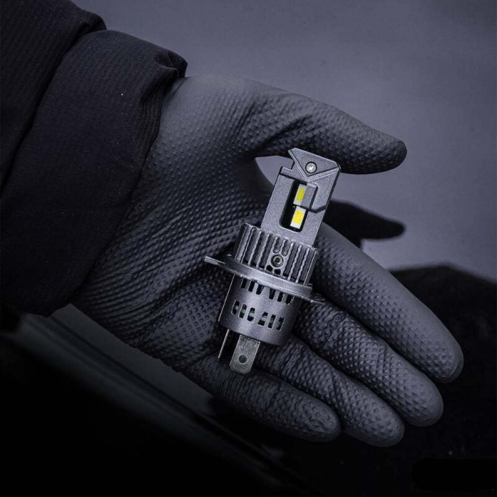 Set 2 becuri H4-H19 LED, 54-58W, 12V-24V, 4700 lm, 6000k, Canbus, Series F25 Amio 04703