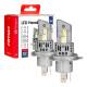 Set 2 becuri H4, 4 LED, 12-24V, 50W, 6000K, 4200LM, Canbus, X5-series Winger, Amio 03945
