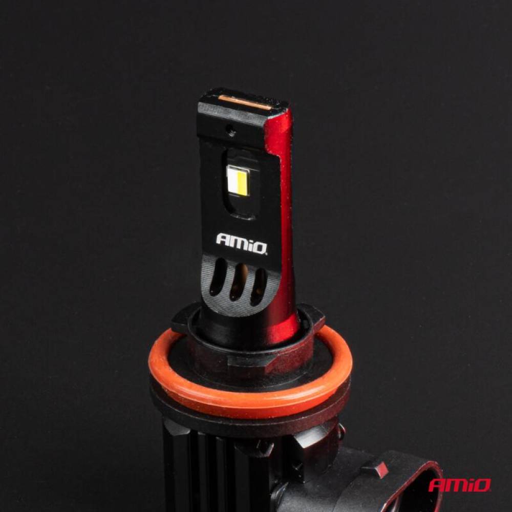 Set 2 becuri H8-H9, H11-H16, LED, 12V-24V, 68W, 3550LM, 6000K, Canbus, Serie F26 PRO Amio 04873