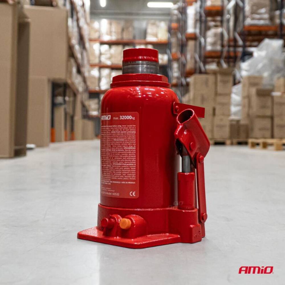 Cric hidraulic 32T, cu supapa, 235-440mm, Crh32s, Amio  02016
