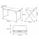 Set masa pliabila camping cu 4 scaune din aluminiu, portabila tip valiza, reglabila, 120x60cm, BK99229 Set masa pliabila camping cu 4 scaune din aluminiu, portabila tip valiza, reglabila, 120x60cm, BK99229