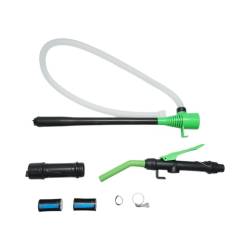 Pompa transfer lichide (diesel,ulei,apa), 9 L/min, cu pistol, control flux, furtun 90cm, BK88880