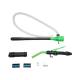 Pompa transfer lichide (diesel,ulei,apa), 9 L/min, cu pistol, control flux, furtun 90cm, BK88880