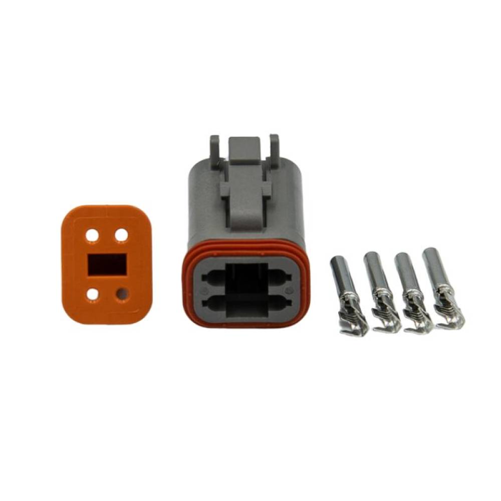 Mufa fisa tata 4 pini-mama, Deutsch DT06-4S / AT06-4S Mufa fisa tata 4 pini-mama, Deutsch DT06-4S / AT06-4S