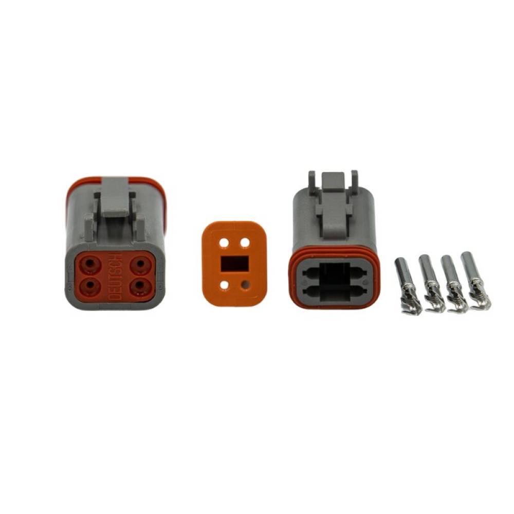 Mufa fisa tata 4 pini-mama, Deutsch DT06-4S / AT06-4S Mufa fisa tata 4 pini-mama, Deutsch DT06-4S / AT06-4S