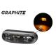 Lampa gabarit 82x24, ovala, 3 LED, galben, LD390 Horpol Graphite