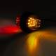Lampa gabarit brat, 107(fi79), 18 LED, 12-24V, Galben-Rosu, Hor102A, LD2622 Graphite 5M Horpol Lampa gabarit brat, 107(fi79), 18 LED, 12-24V, Galben-Rosu, Hor102A, LD2622 Graphite 5M Horpol