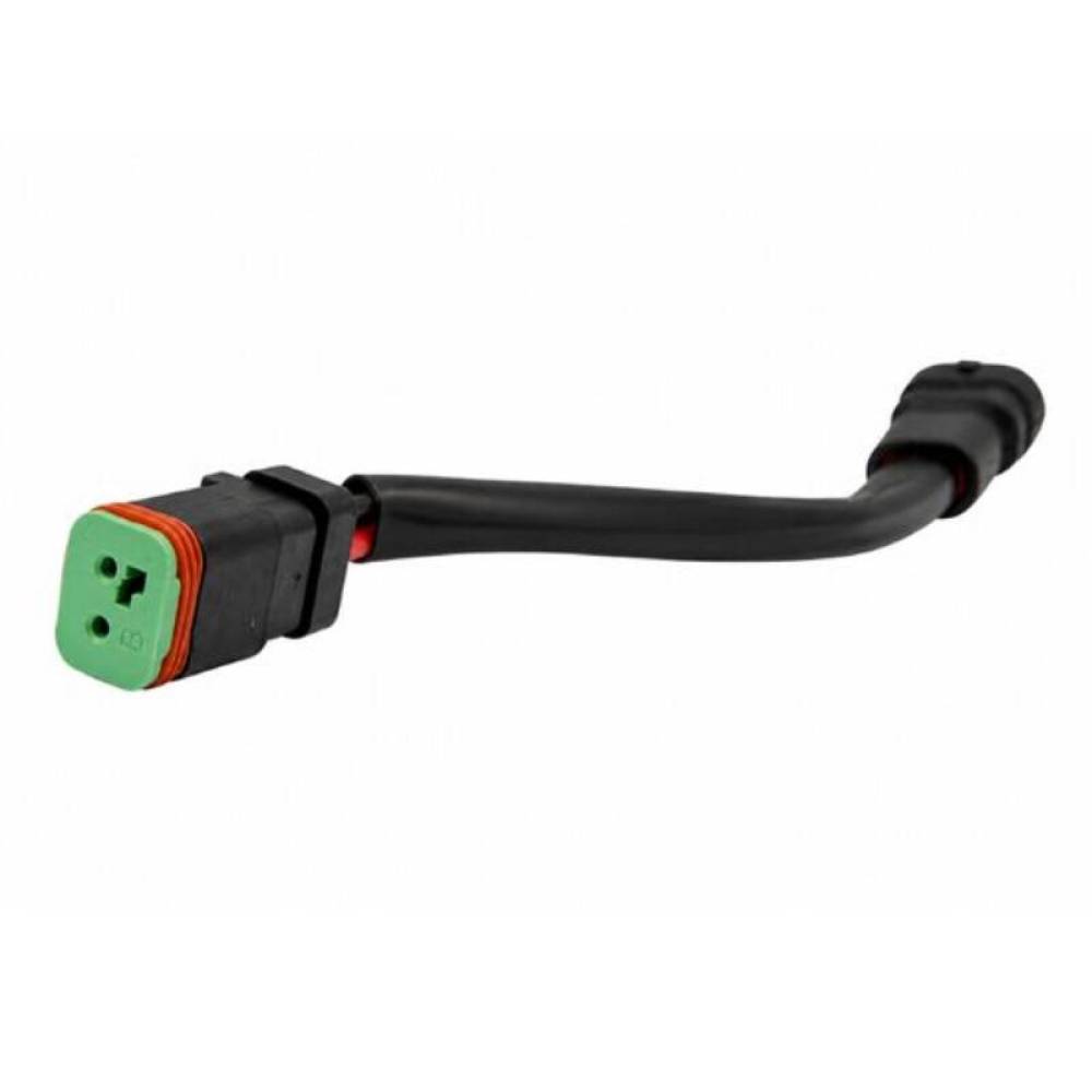 Mufa adaptor, din mufa tata Deutsch, cu 2 pini -> in mufa mama H9, H11, cu cablu, TT.DT2F-H9M Mufa adaptor, din mufa tata Deutsch, cu 2 pini -> in mufa mama H9, H11, cu cablu, TT.DT2F-H9M