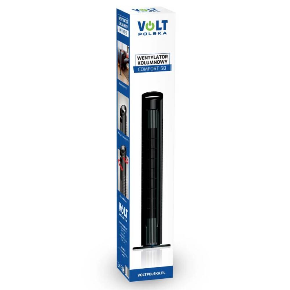 Ventilator tip coloana, 50W, Volt Polska 50, B.A.M WNT028