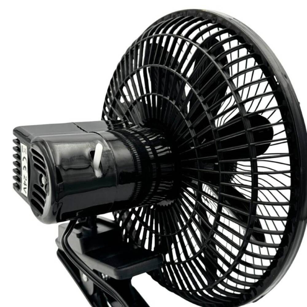 Ventilator 12V metalic, fi 20cm, prindere cu clipsuri, Aerix CarCo 61440
