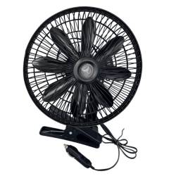 Ventilator 12V metalic, fi 20cm, prindere cu clipsuri, Aerix CarCo 61440