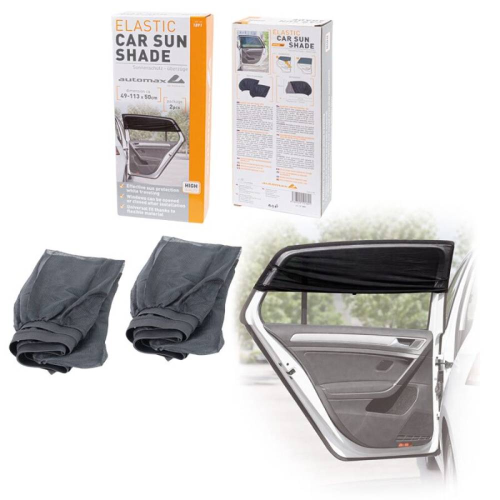 Set 2 jaluzele laterale, tip soseta, extensibila ,49->113-50cm, L, Amax1891