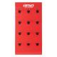 Stand prezentare, carton, 12 carlige, Amio 02101D