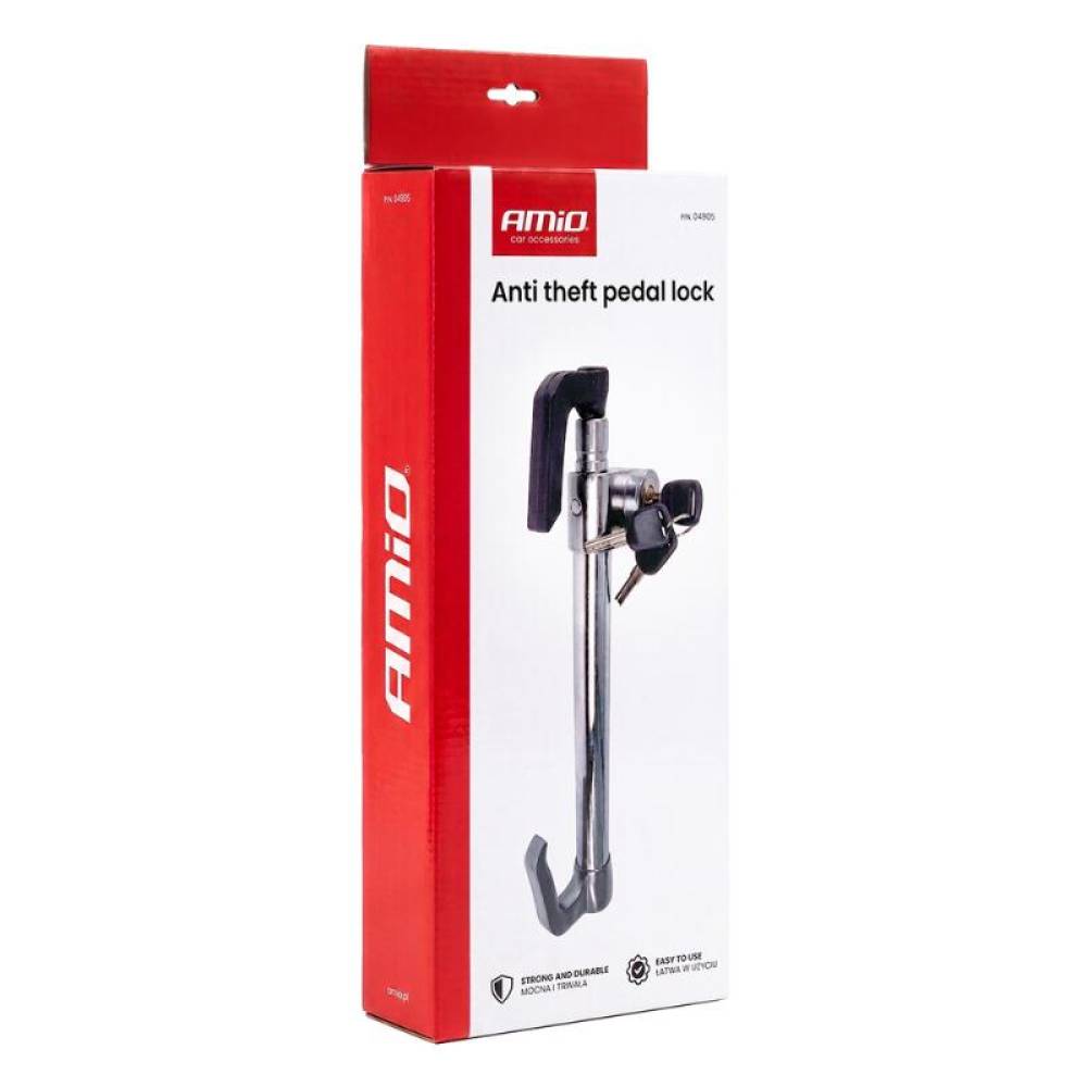 Antifurt volan cu blocare la pedala, L05, Amio 04905