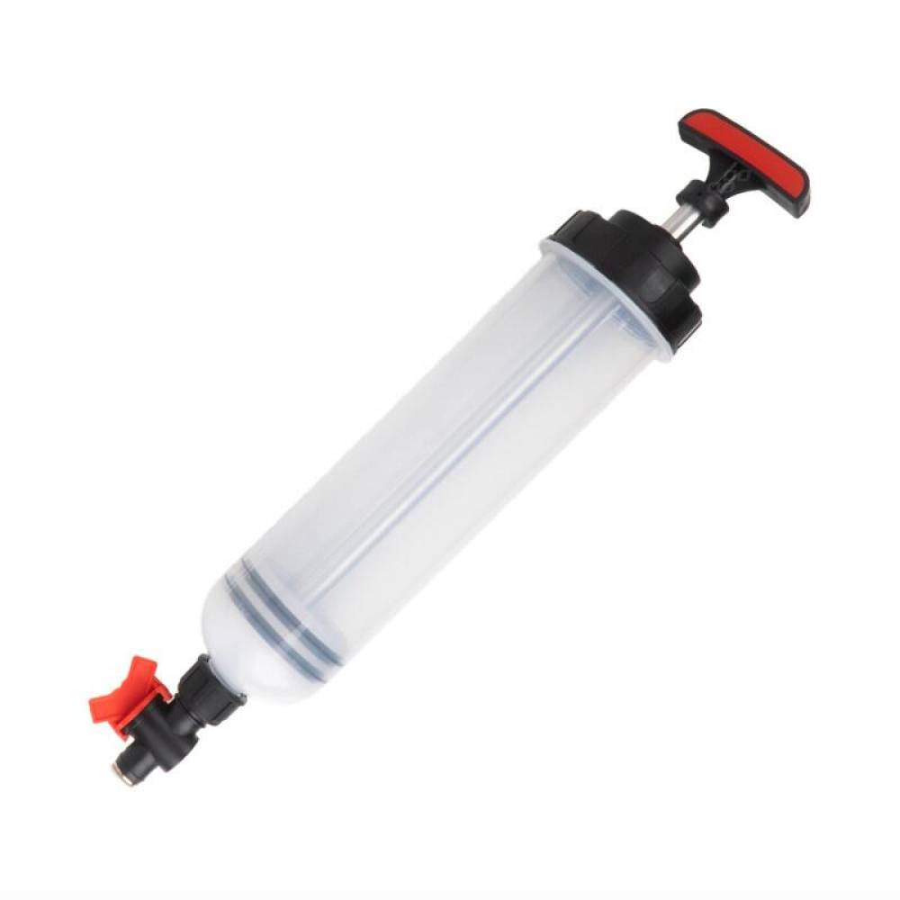 Pompa aspirare sau umplere, extractor fluide, ulei, lichid de frana, 1500ml, cu maner si robinet, furtun 1.2m, 04278 Amio